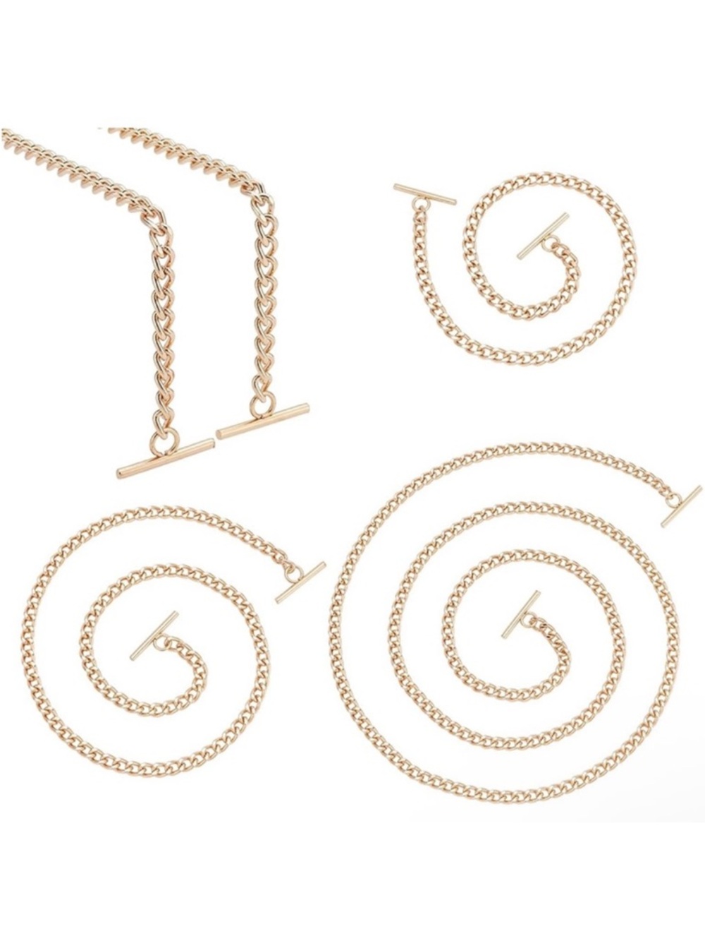 Pick 1: Gold Handbag Chain with Toggle Clasp